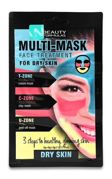BEAUTY FORMULAS-Мультимаскинг Beauty Formulas Интенсивное увлажнение-5012251013123