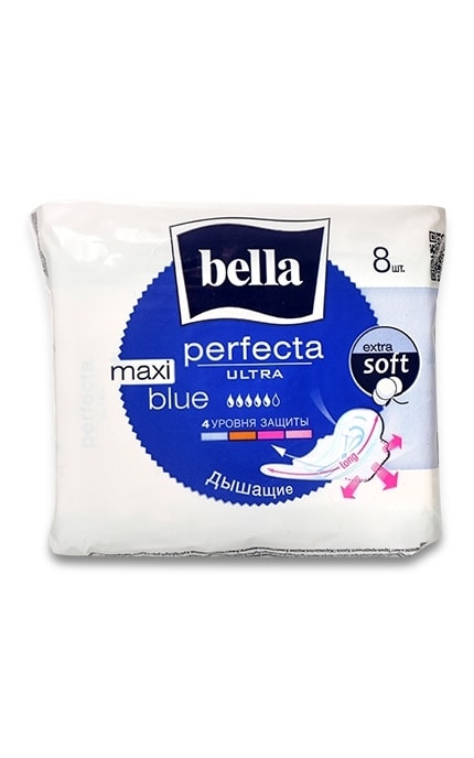 BELLA-Прокладки Bella Perfecta Ultra Maxi Blue гигиенические-5900516305956