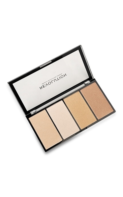 MUR_-Палитра хайлайтер Makeup Revolution Lustre Warm-5057566045551