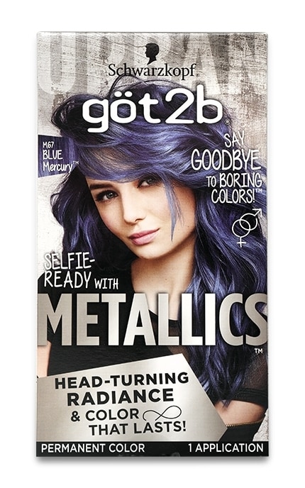 GOT2B-Стійка крем-фарба Got2b Metallic для волосся колір M67-52336915510