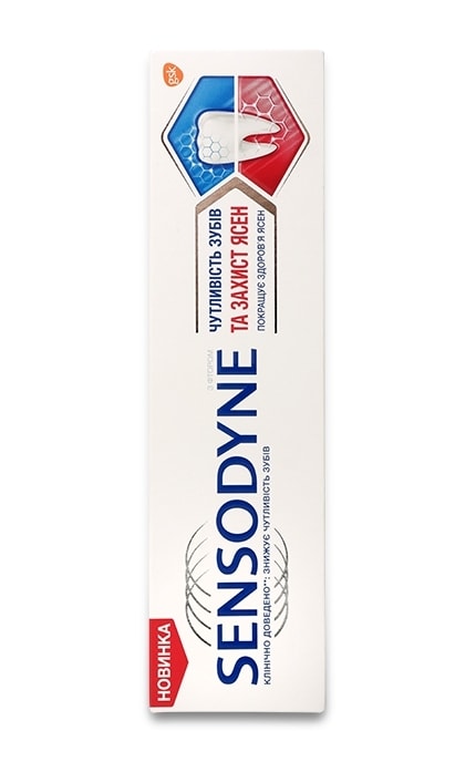 SENSODYNE-Зубная паста Sensodyne Чувствительность зубов и защита десен-5054563063526