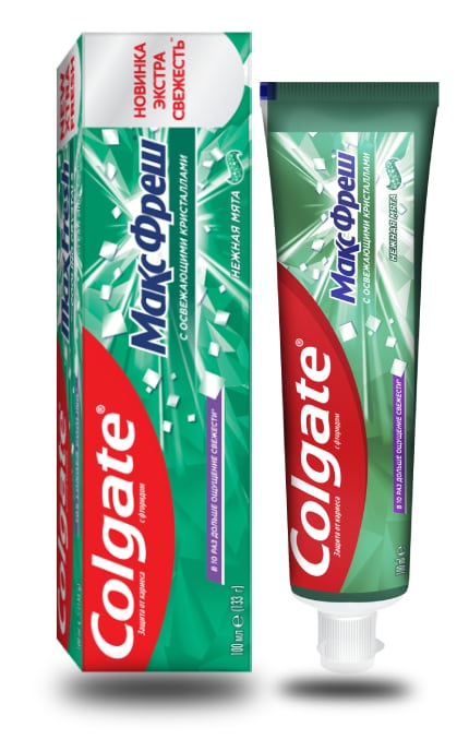 COLGATE-Зубна паста Colgate Макс Фреш Ніжна м'ята-5900273133151