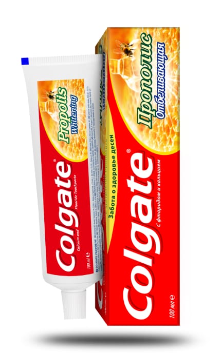 COLGATE-Зубна паста Colgate Прополіс та М'ята Відбілювальна-7891024137840