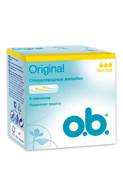 O.B.-Тампоны o.b. Original Normal-3574660089394