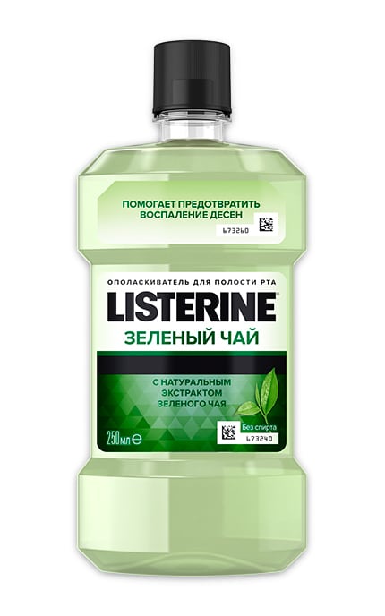 LISTERINE-Ополіскувач для ротової порожнини Listerine Зелений чай-3574661253398