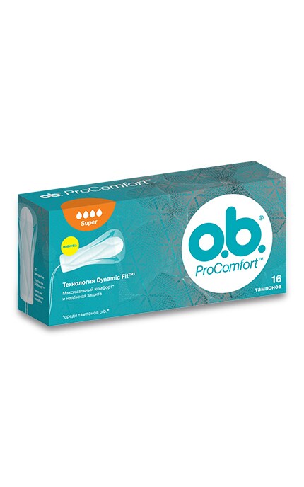 O.B.-Тампоны гигиенические O.B. Pro Comfort Super-3574660234329