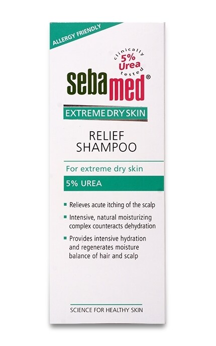 SEBAMED-Шампунь для очень сухих волос Sebamed Relief Shampoo 5% Urea-4103040920010