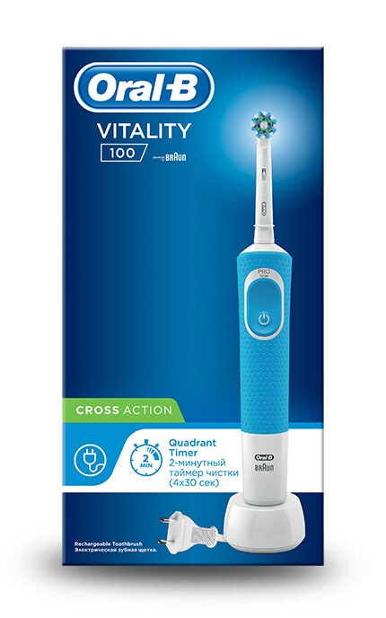 ORAL-B-Електрична зубна щітка Oral-B Vitality Sensitive-4210201262336