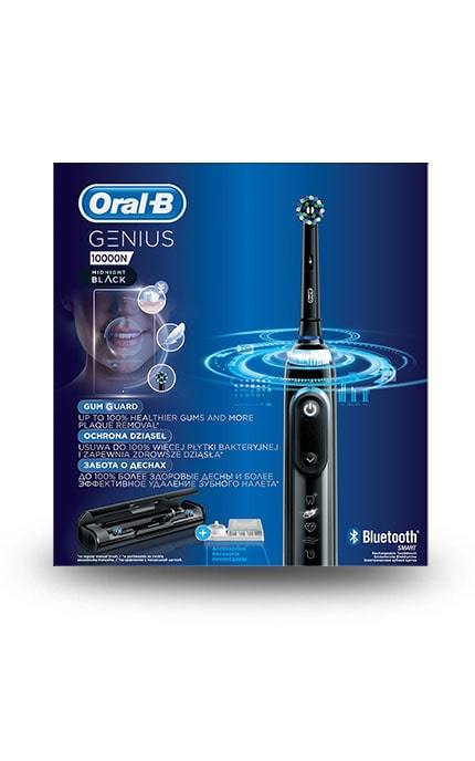 ORAL-B-Електрична зубна щітка Braun Oral-B Genius 10000N Чорна -4210201277248