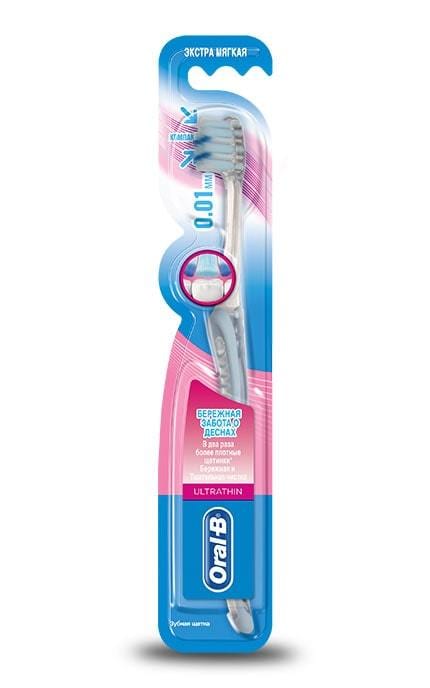 ORAL-B-Зубная щетка Oral-B Ultra Thin Бережная защита десен-3014260095925