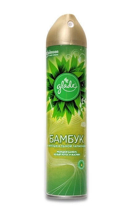 Освежитель воздуха Glade Бамбук в музыкальной гармонии