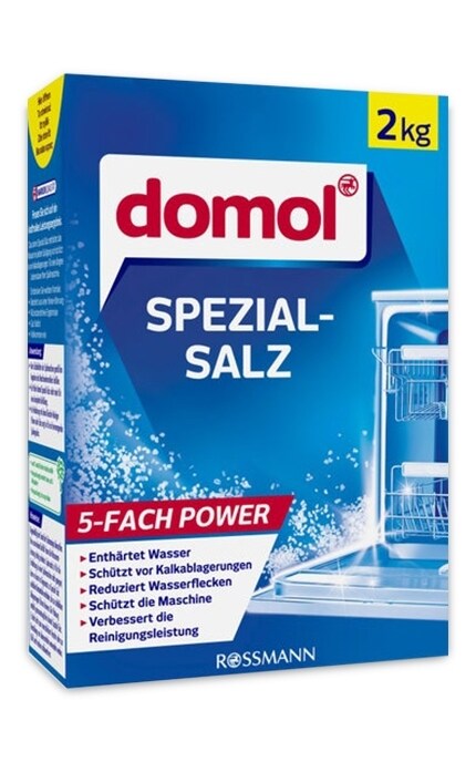 DOMOL-Чистячий засіб на основі солі для посудомийних машин Domol-4305615714677