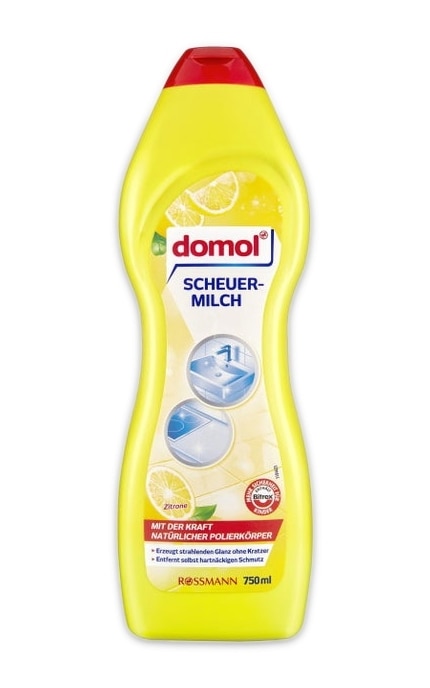 DOMOL-Крем-молочко для чистки поверхностей Domol Цитрус-4305615088228
