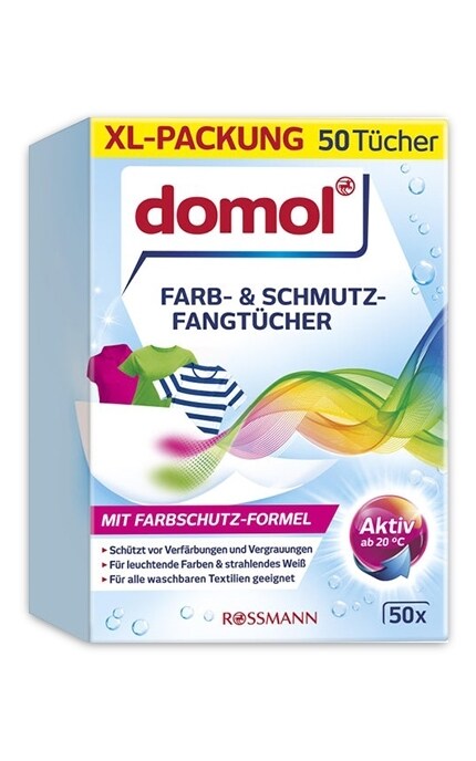 DOMOL-Салфетки Domol для удаления грязи и краски XL размер -4305615736723
