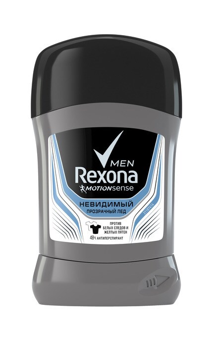 REXONA-Антиперспірант-олівець Rexona Men прозорий лід 50 мл-46137777