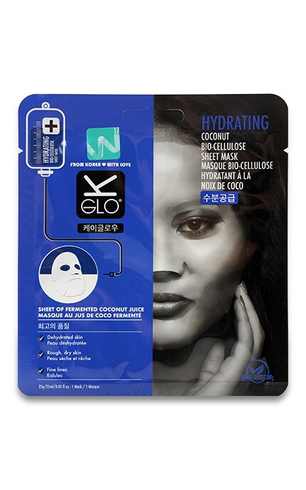 Маска для лица K-Glo Hydrating Биоцеллюлозная Увлажняющая Для всех типов кожи