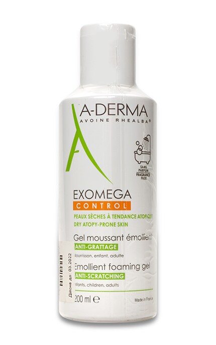 Гель для душа A-Derma Exomega Control Для сухой кожи