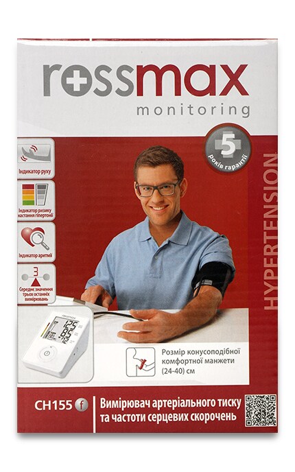 Автоматический тонометр Rossmax CH155F