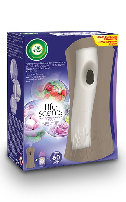 AIR WICK FRESHMATIC-Автоматический освежитель воздуха Air Wick Freshmatic Life Scents Сказочный сад-4820108003613