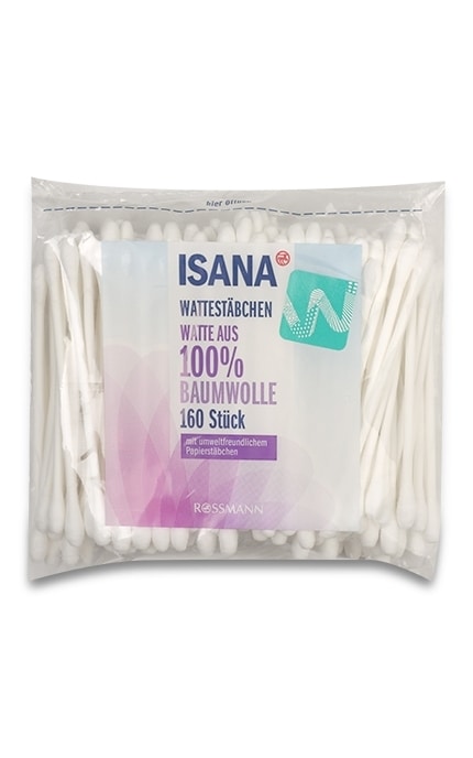 Гигиенические палочки Isana 160 шт