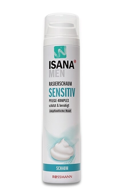 Пена для бритья Isana Men для чувствительной кожи