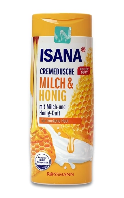 ISANA-Крем-гель для душа Isana Молоко и мед-4305615609447