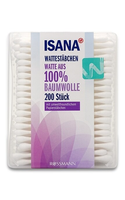 ISANA WATTE-Палички Isana гігієнічні-4305615719214