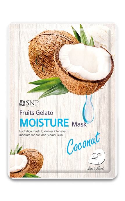 SNP-Маска для обличчя SNP Fruits Gelato Moisture зволожуюча-8809458840990