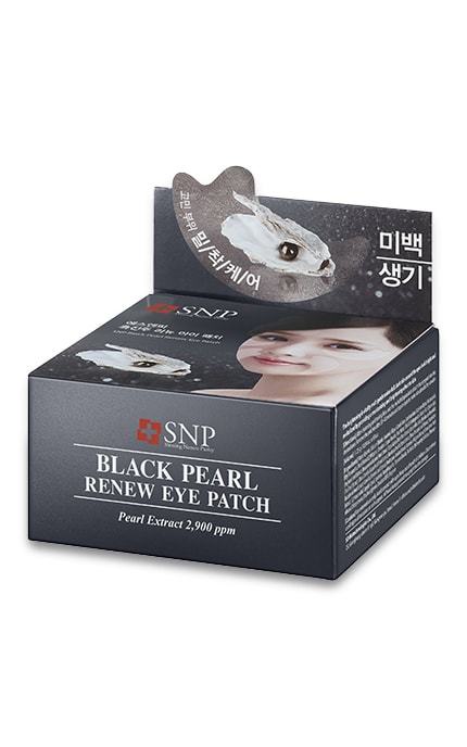 Патчи для век SNP Black Pearl Renew Eye Patch с экстрактом черного жемчуга 60 шт