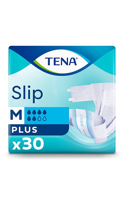 TENA-Підгузки для дорослих TENA Slip Plus, розмір Medium, 30 шт.-7322541118871