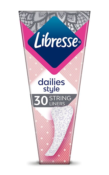 LIBRESSE-Щоденні прокладки Libresse Daily Fresh String-7310791193892