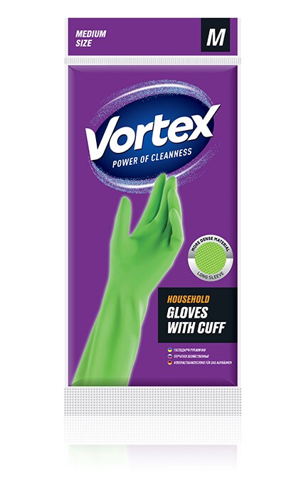 VORTEX-Рукавички господарчі Vortex з подовженими манжетами М-4823071620153