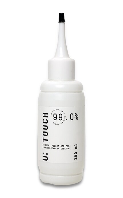 U TOUCH-Антисептик для рук U TOUCH 100мл-4820237260055