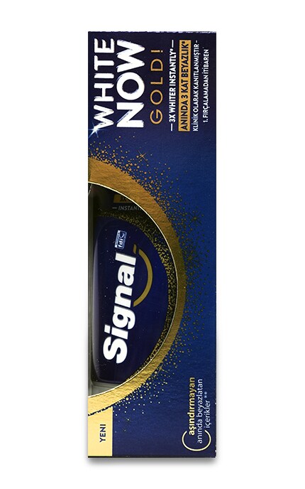 SIGNAL-Зубная паста Signal White Now Gold Мгновенное отбеливание-8712561087179