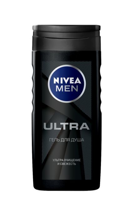 NIVEA-Гель для душу Nivea Men 250 мл ULTRA чоловічий з натуральної глиною-4005900515124