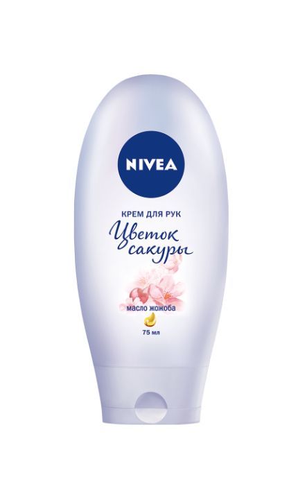 NIVEA-Крем для рук Nivea 75 мл Цветок сакуры увлажняющий с маслом жожоба-42417767