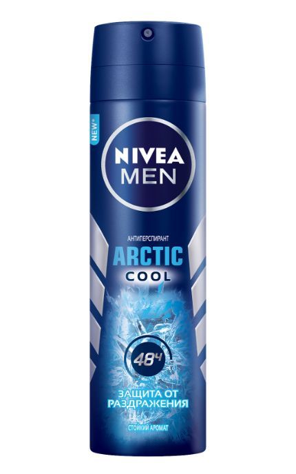 NIVEA-Дезодорант Nivea Men 150 мл ARCTIC COOL спрей-антиперспірант захист від запаху і подразнення-4005900668974