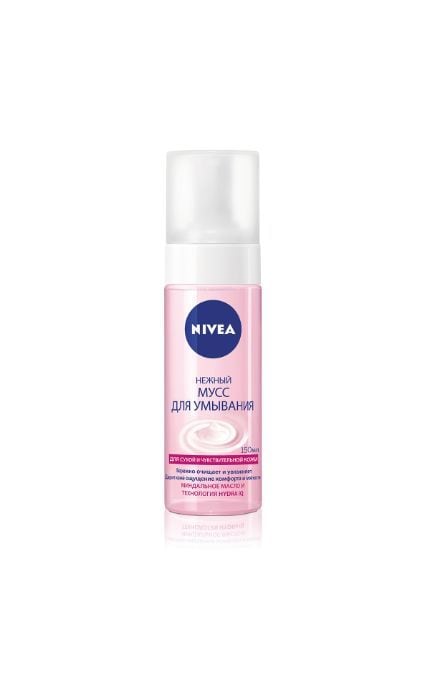 NIVEA-Мусс-пенка Nivea 150 мл для умывания сухой и чувствительной кожи-4005808692330