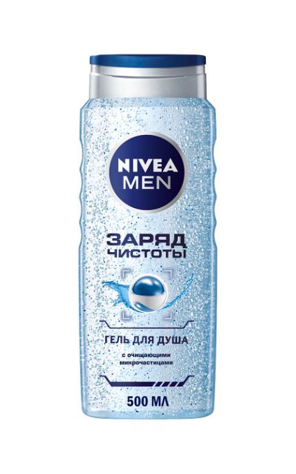 NIVEA-Гель для душу Nivea Men 500 мл чоловічий з очищаючими мікрочастинками-4005900054319