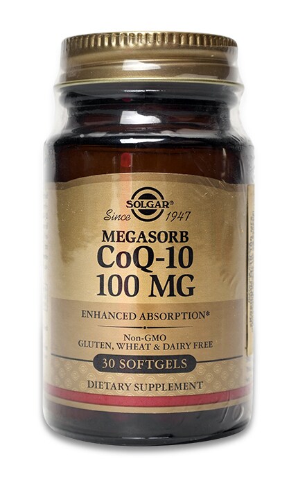 SOLGAR-Мегасорб Коэнзим Q-10 Solgar 100 мг 30 капсул-33984009479