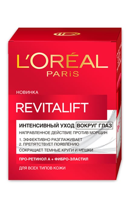 LOREAL PARIS DERMO EXPERTISE-Крем для кожи вокруг глаз L'Оreal Paris Revitalift против морщин-3600520240596