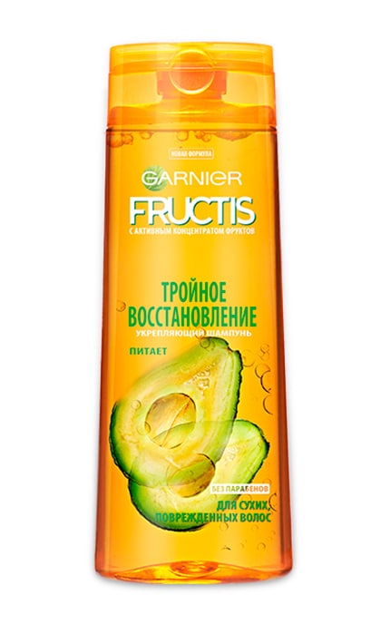 FRUCTIS-Шампунь Garnier fructis Тройное восстановление-3600540486905