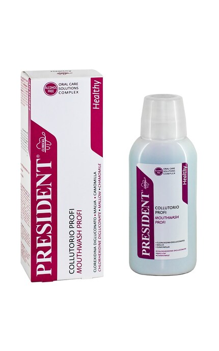 PRESIDENT-Ополаскиватель для полости рта President Clinical Антибактериальный-8030009701402