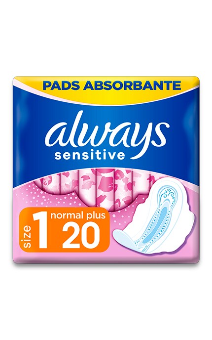 ALWAYS-Гигиенические прокладки Always Ultra Sensitive Normal (Размер 1) 20 шт-4015400213932