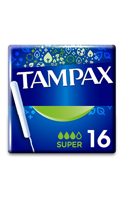 TAMPAX-Тампоны Tampax Super с апликатором 16 шт-4015400102083