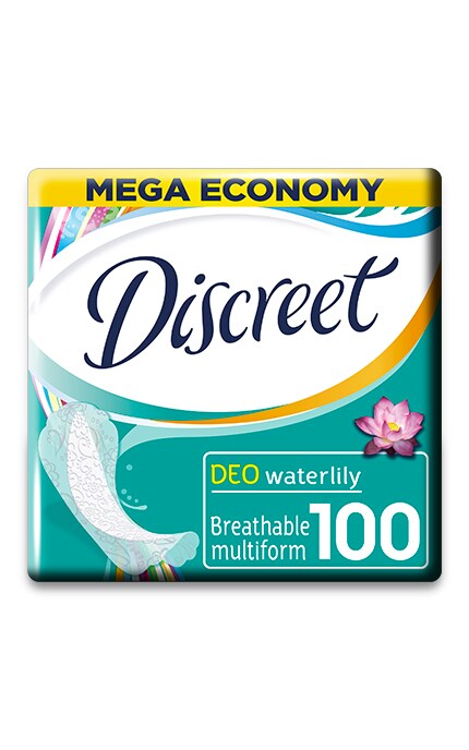 DISCREET-ЩоденнІ прокладки Discreet Deo Water Lily 100 шт-8001090162274