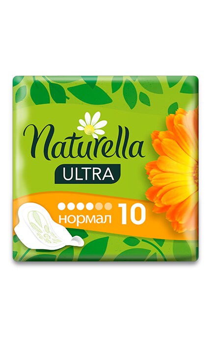 NATURELLA-Гигиенические прокладки Naturella Ultra Calendula Normal 10 шт-4015400581369