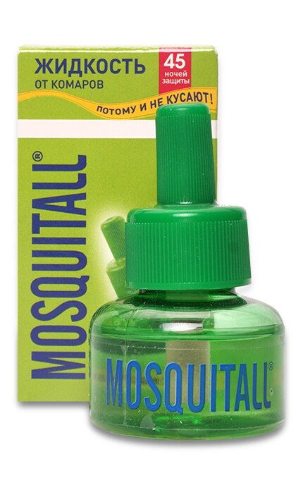 MOSQUITALL-Рідина для фумігатора Mosquitall Універсальний захист 45 ночей -4820185020701