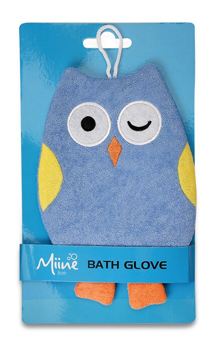 Перчатка банная Miine Сова 1 шт