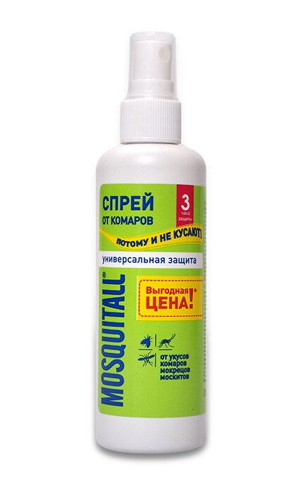 MOSQUITALL-Спрей від комарів Mosquitall Універсальний захист-4820185020626